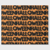 Black splatter Halloween in nood Cadeaupapier (Vlak)