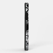 Black Splatter iPhone 5 Barely Daar Hoesje (Achterkant/rechts)