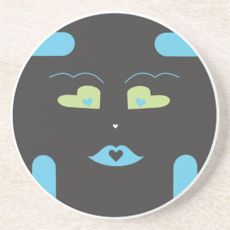 Black Sponap Onderzetter.ai Zandsteen Onderzetter