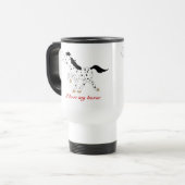 BLACK SPOT APPALOSA COFFEE REVEL MUG CUSTOM REISBEKER (Voorkant links)