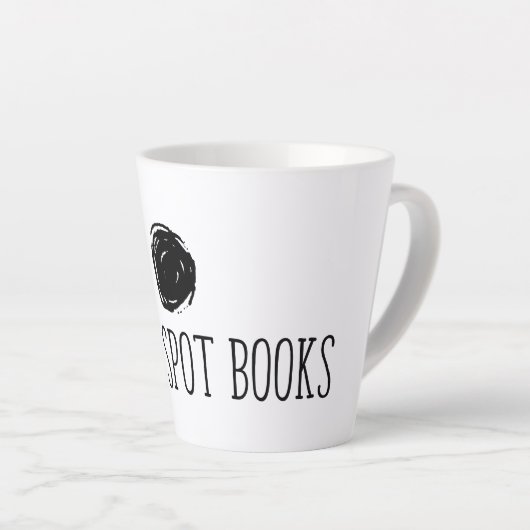 Black Spot Books Latte Mok (Rechterhoek)