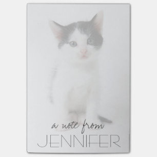 Black Spotted Kitten Post-it® Notes