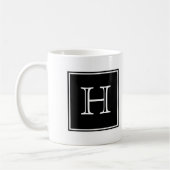 Black Square Monogram Mok (Links)