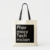 Black Square Pharmaceuticals Tote Bag (Voorkant)