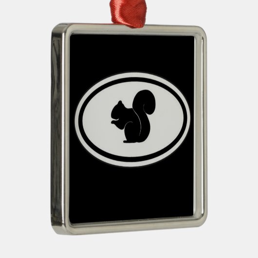 Black Squirrel Ornament (Rechts)