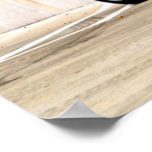 Black SS Camaro Poster (Hoek)