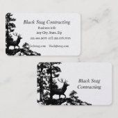 Black Stag Handyman Visitekaartje (Voorkant / Achterkant)