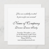 Black Stag - vrijgezellenfeest of jachtfeest Kaart (Voorkant / Achterkant)