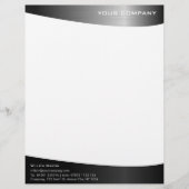 Black Stainless Steel Professional-briefhoofd Briefhoofd Ontwerp (Voorkant)