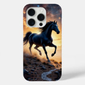 Black Stallion in Desert  Case-Mate iPhone Case (Achterkant)