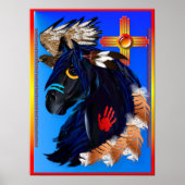 Black Stallion of Morning Poster (Voorkant)