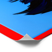 Black Stallion of Morning Poster (Hoek)