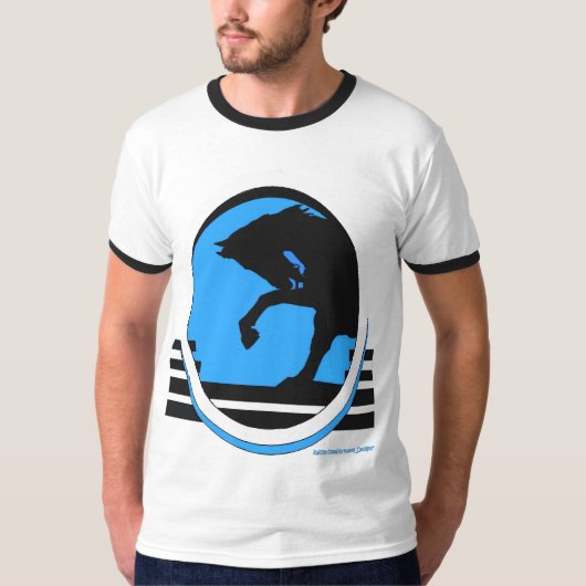 Black Stallon T-shirt (Voorkant)