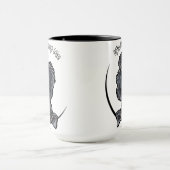 Black Standard Poodle IAAM Mok (Midden)