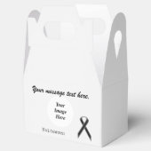 Black Standard Ribbon Sjabloon van Kenneth Yoncich Bedankdoosjes (Geopend)