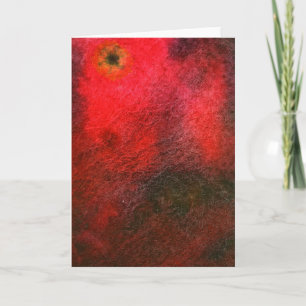 "Black Star" Abstract ontwerp-Wenskaart Kaart