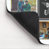 Black Star Best Pap Ever Photo Collage Muismat (Hoek)