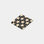 Black Star Celestial Cosmic Bureaubehoeften Post-it® Notes (Schuin)