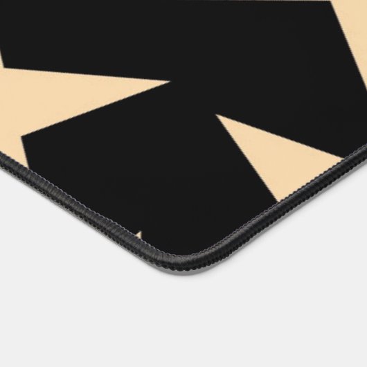 Black Star Celestial Stijlvol Galaxy-geïnspireerd Bureaumat (Hoek)