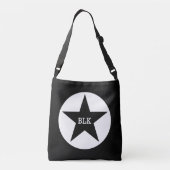 Black Star Crossbody tas (Achterkant)