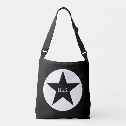 Black Star Crossbody tas (Voorkant)