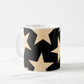 Black Star Hemelse Kosmische Koffie & Thee Cup Koffiemok (Voorkant links)