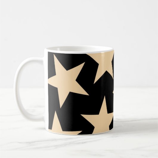 Black Star Hemelse Kosmische Koffie & Thee Cup Koffiemok (Links)