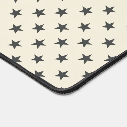Black Star Repeat Pattern Bureaumat (Hoek)