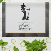 Black Starburst Witch Halloween Theedoek (Gevouwen)