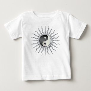 Black Starburst Yin Yang