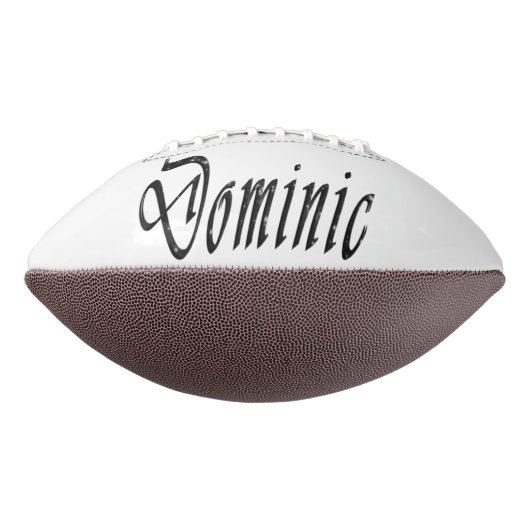 Black Starry Dominic naam, Football (Gedraaid 270)