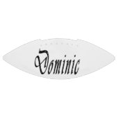 Black Starry Dominic naam, Football (Paneel)