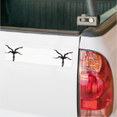 Black Stars bumpersticker (Op Truck)