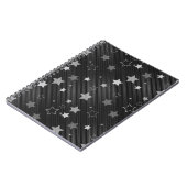 Black Stars Patroon Notitieboek (Linkerzijde)