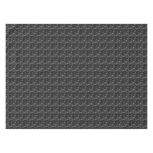 Black Stars Patroon Tafelkleed (Voorkant (Horizontaal))