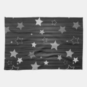 Black Stars Patroon Theedoek (Horizontaal)
