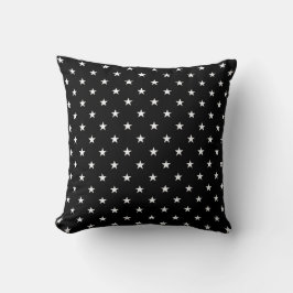 Black Stars Pillow Kussen