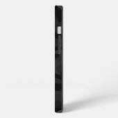 Black Stealth Camo met Initialen iPhone Hoesje (Linkerkant)