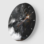 Black Steam Train Grote Klok (Hoek)