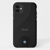 Black Steel Samurai Case-Mate iPhone Case (Achterkant)