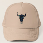 Black Steer Skull Pet (Voorkant)