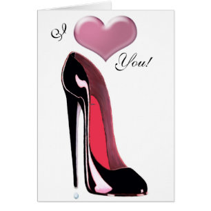 Black Stiletto Shoe Art