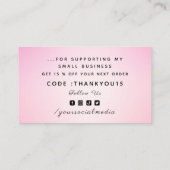 Black Stiletto Shoe High Hiel Glamoureus Hartelijk Visitekaartje (Achterkant)