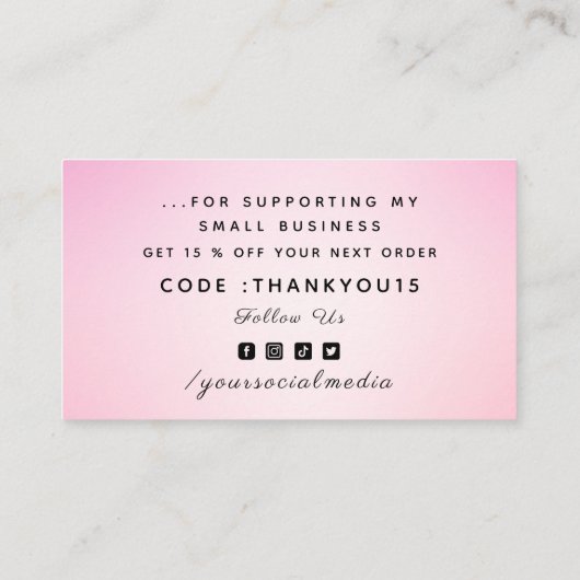 Black Stiletto Shoe High Hiel Glamoureus Hartelijk Visitekaartje (Achterkant)