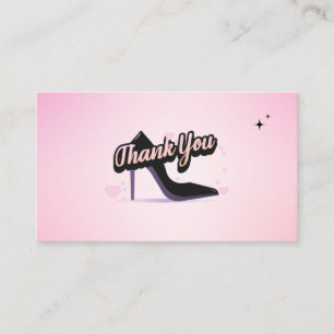 Black Stiletto Shoe High Hiel Glamoureus Hartelijk Visitekaartje