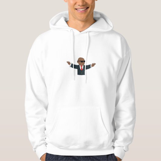 Black Stonk Guy Hoodie (Voorkant)