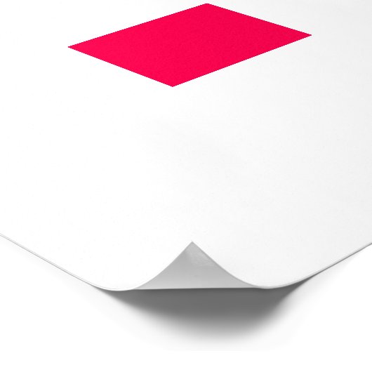 Black Strawberry – Minimal Pop  Poster (Hoek)