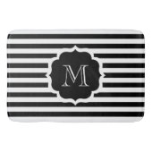 Black Stripes Badmat (Voorkant)