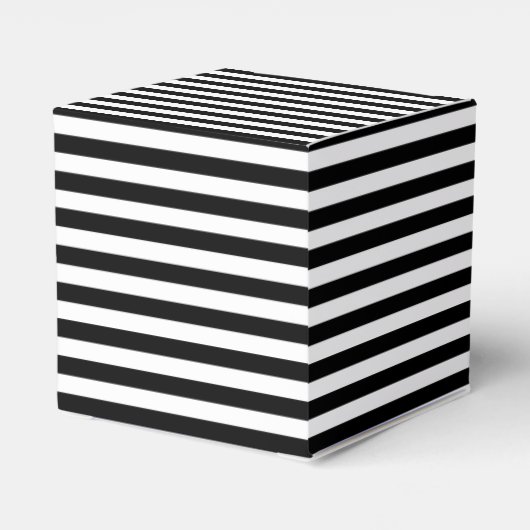 Black Stripes Bedankdoosjes (Achterkant)