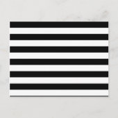 Black Stripes Briefkaart (Voorkant)